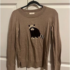 Tan Racoon Sweater